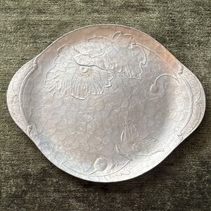 Vintage Floral Embossed Tray